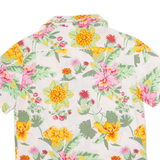 Womens Shirt Orange Floral XS