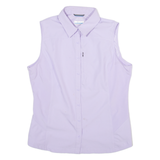 Womens Shirt Top Purple Sleeveless XS