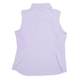 Womens Shirt Top Purple Sleeveless XS