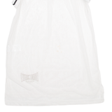 Womens Vests Top White High Neck Sleeveless M