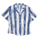 Womens Shirt Top Blue Floral S