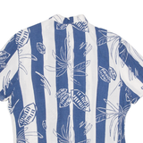 Womens Shirt Top Blue Floral S