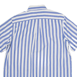 DIAMANT'S Womens Shirt Top Blue Striped M