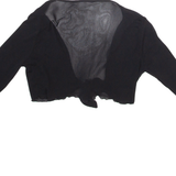 Womens Wrap Top Black S