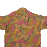 WEST POINT Womens Shirt Top Brown Crazy Pattern L