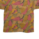 WEST POINT Womens Shirt Top Brown Crazy Pattern L