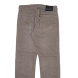LEVI'S 513 Mens Trousers Grey Slim Straight W31 L30