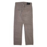 LEVI'S 513 Mens Trousers Grey Slim Straight W31 L30