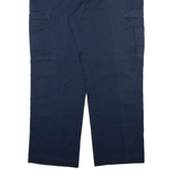DICKIES Cargo Mens Trousers Blue Relaxed Straight W40 L32