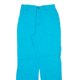 DICKIES Carpenter Womens Trousers Blue Regular Straight W27 L29
