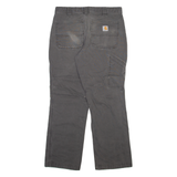 CARHARTT Mens Trousers Grey Relaxed Straight W32 L30