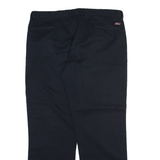 DICKIES Mens Trousers Black Regular Straight W38 L31