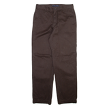 TOMMY HILFIGER Mens Trousers Brown Regular Straight W31 L32
