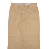 TIMBERLAND Mens Trousers Beige Relaxed Straight W34 L30
