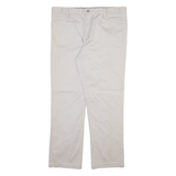 CALVIN KLEIN Mens Trousers Grey Slim Straight W34 L28