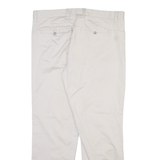 CALVIN KLEIN Mens Trousers Grey Slim Straight W34 L28
