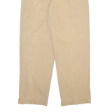 NAUTICA Mens Trousers Beige Relaxed Straight W32 L30