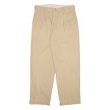 NAUTICA Mens Trousers Beige Relaxed Straight W32 L30
