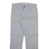 CALVIN KLEIN Mens Trousers Grey Slim Straight W30 L30