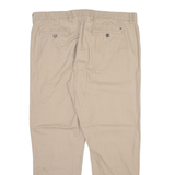 TOMMY HILFIGER Mens Trousers Beige Regular Straight W36 L28