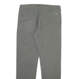LEVI'S Mens Trousers Grey Regular Straight W33 L32