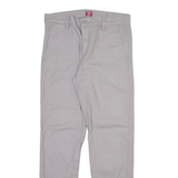 LEVI'S Mens Trousers Grey Slim Straight W30 L32
