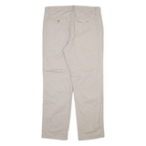 NAUTICA Mens Trousers Beige Regular Straight W34 L30