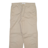 CALVIN KLEIN Mens Trousers Beige Regular Straight W30 L30