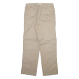CALVIN KLEIN Mens Trousers Beige Regular Straight W30 L30