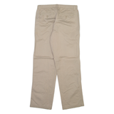 CALVIN KLEIN Mens Trousers Beige Regular Straight W30 L30