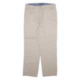NAUTICA Mens Trousers Beige Regular Straight W34 L30
