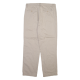 NAUTICA Mens Trousers Beige Regular Straight W34 L30