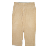 TIMBERLAND Mens Corduroy Trousers Beige Relaxed Straight W38 L28