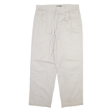 RETREAT Mens Trousers Beige Regular Straight W34 L30