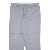DOCKERS Mens Trousers Grey Regular Straight W38 L32