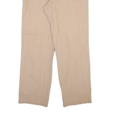 AUTHENTIC WEAR Mens Trousers Beige Regular Straight W35 L31
