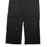 LEVI'S Womens Trousers Black Relaxed Straight W34 L30