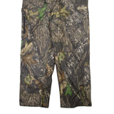 FIELD & STREAM Camo Cargo Mens Trousers Green Relaxed Straight W37 L30