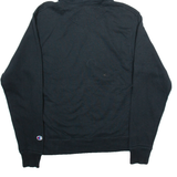 CHAMPION Mens Black Hoodie S