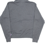 CHAMPION Mens Grey Hoodie Full Zip S