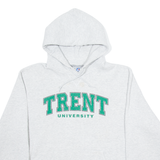 RUSSELL ATHLETIC Trent University Mens Grey Hoodie USA L