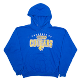 HANES Greenfield Central Cougars Mens Blue Hoodie USA L
