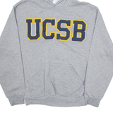RUSSELL ATHLETIC UCSB Mens Grey Hoodie USA M