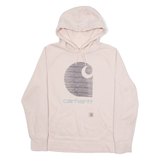 CARHARTT Womens Pink Hoodie L