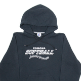 RUSSELL ATHLETIC Pomona Softball Womens Black Hoodie USA S