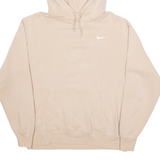 NIKE Womens Beige Hoodie M