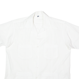 Mens Plain Shirt White M