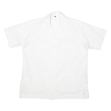 Mens Plain Shirt White M