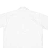 Mens Plain Shirt White M