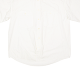 BASIC WEAR Mens Plain Shirt White 90s XL